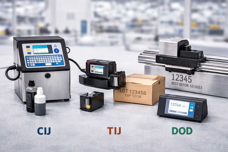 کاربرد انواع جت پرینتر در صنایع مختلف